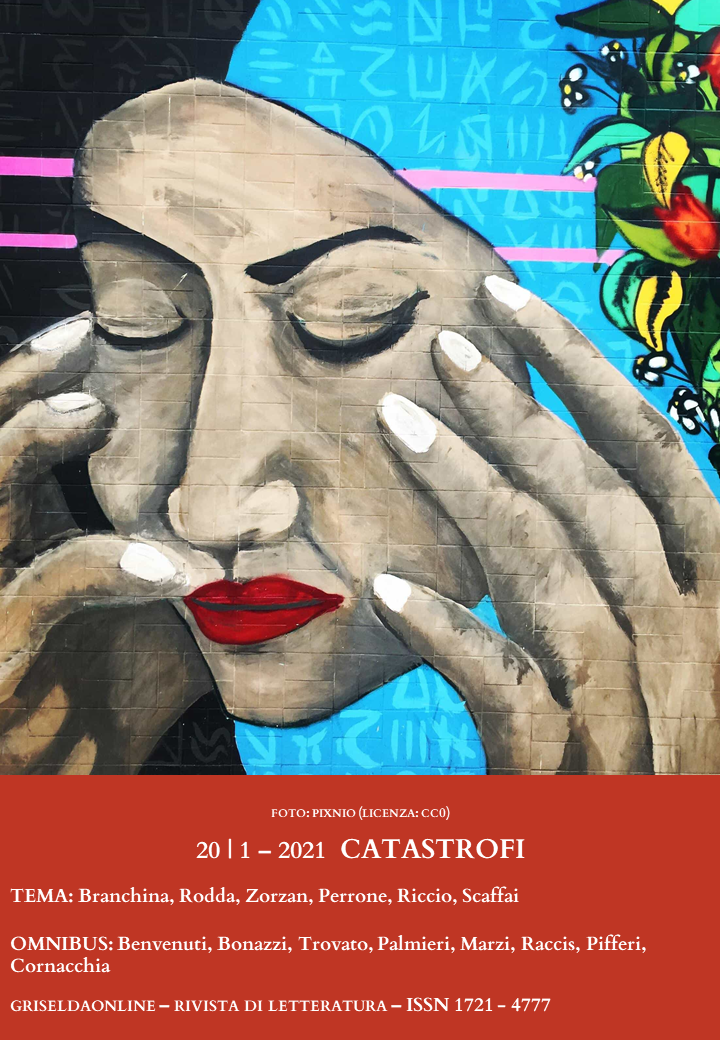 					View Vol. 20 No. 1 (2021): Catastrofi
				